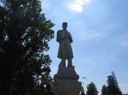 gettysburg statue ghost picture