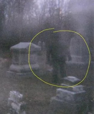 Ghost In Cemetery