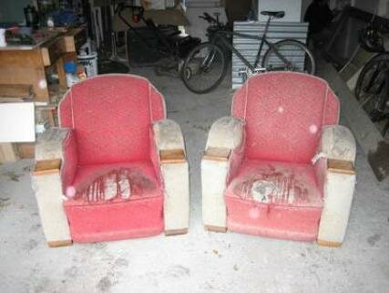 orbs hovering over chairs