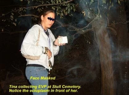 ghost evp collection and ectoplasm