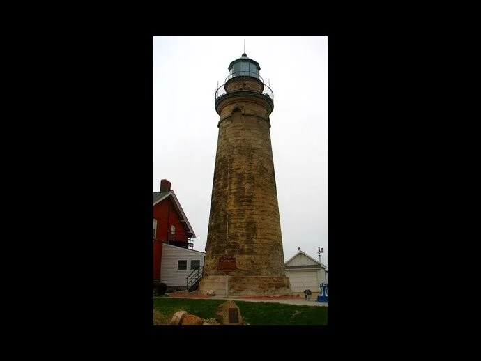 The old Fairport Harbor Light...