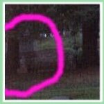 Best Ghost Photos: Figure on Headstone