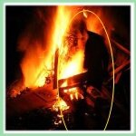 Best Ghost Photos: Bonfire Ghost Picture