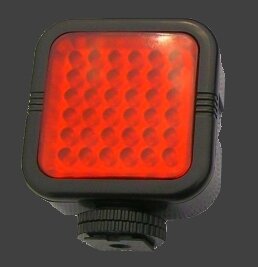 Battery powered infrared light