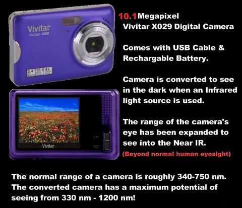 Full Spectrum Camera for Sale