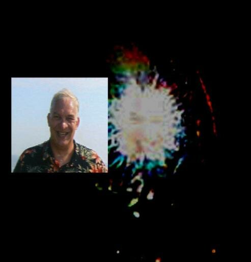 dad's face in orb ghost picture