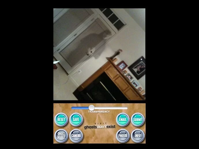 An example of a ghost picture being created through Ghost Capture. 