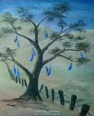 Bottle Tree Depiction