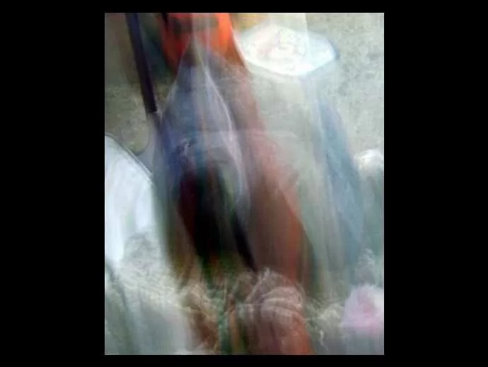 An enhanced and enlarged cropping of the hooded image.