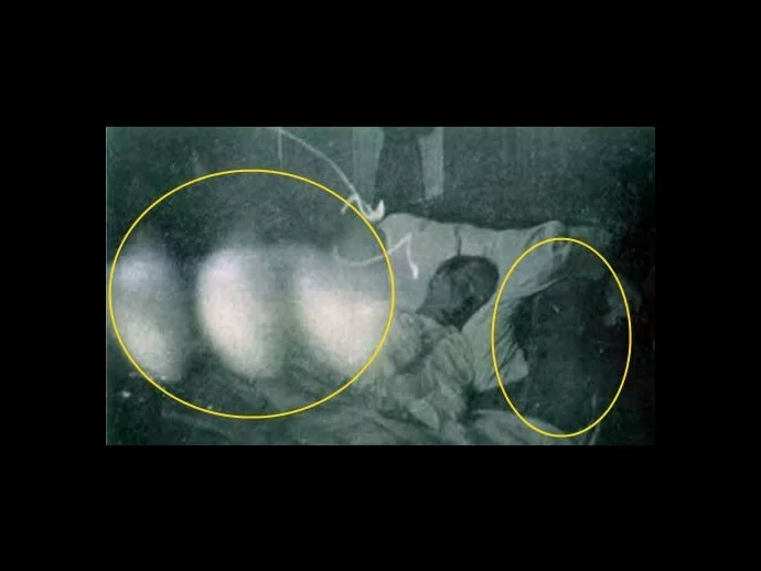Dying Man Ghost Photo