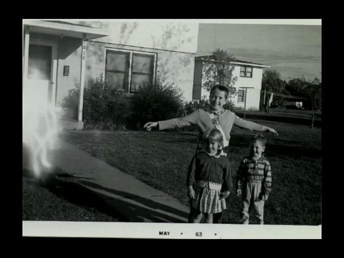 Even old film photographs can have ectoplasm forming in them in 1963.