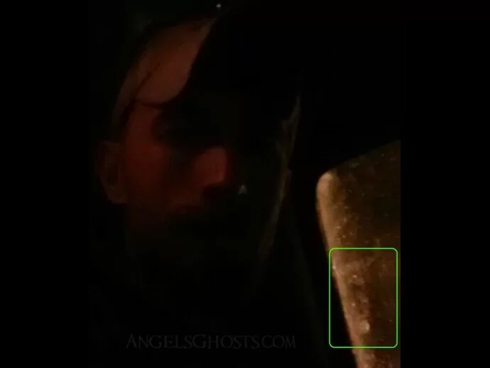Is this a ghost's face?