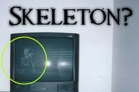 Ghost Skeleton in TV Mystery