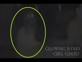 Glowing Eyed Girl Ghost Video