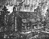 Drawing of the Bell Home