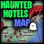 Map of Haunted Hotels