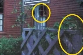 Haunted House of the 7 Gables Ghost Photo