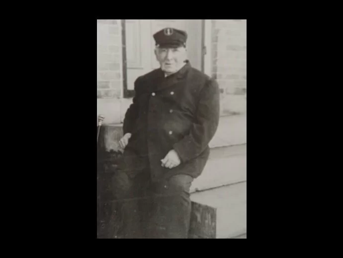 Picture of of lighthouse keeper, Captain William Robinson