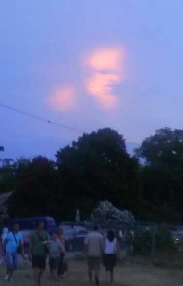 Face In Sky Angel Picture!