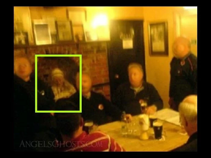 Does the ghost of an old woman haunt the New Bell Inn?