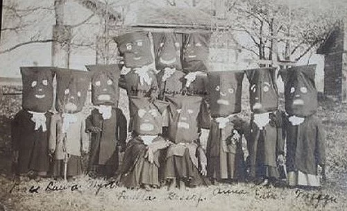 1911 Halloween Ghost Picture
