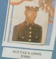Fallen soldier, Val Lewis...