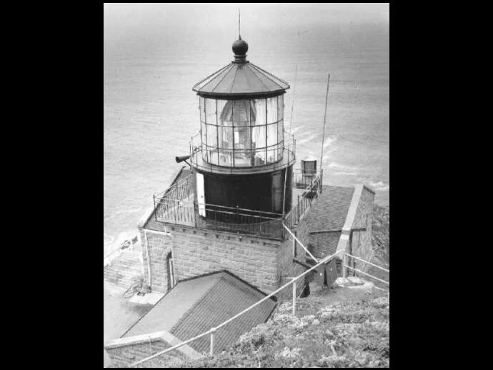 Old US Coast Guard photo of Point Sur Light Station. Is it haunted?