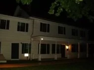 Seabrook-Wilson Spy House at night