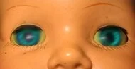 The doll's eyes moved!