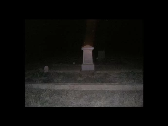 tombstone light ghost picture