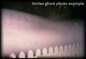 Is this tunnel of mist that runs along a fence a vortex?